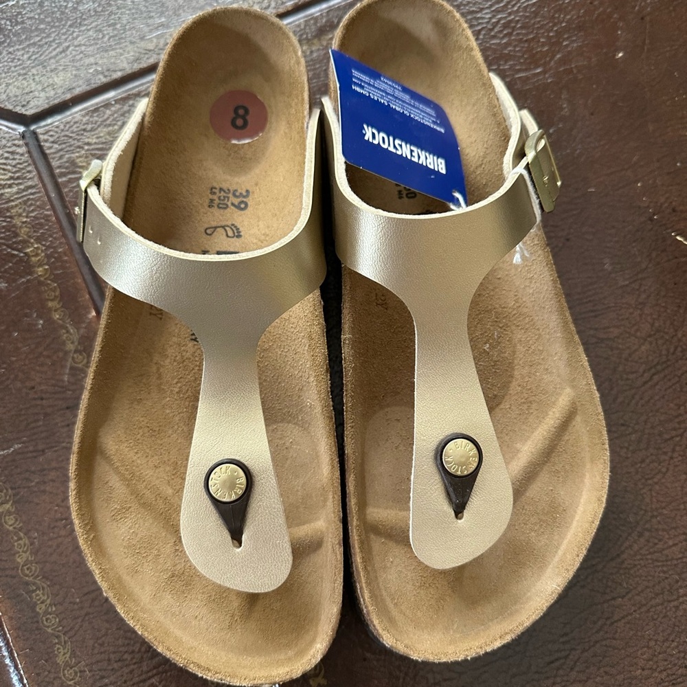 Birkenstock Gold Sandals